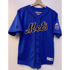 Majestic New York Mets Johan Santana Youth Jersey Size L‎ 14/16